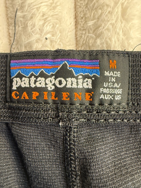 Patagonia Other - Vintage Patagonia Capilene Black Lightweight Baselayer Pants Size M